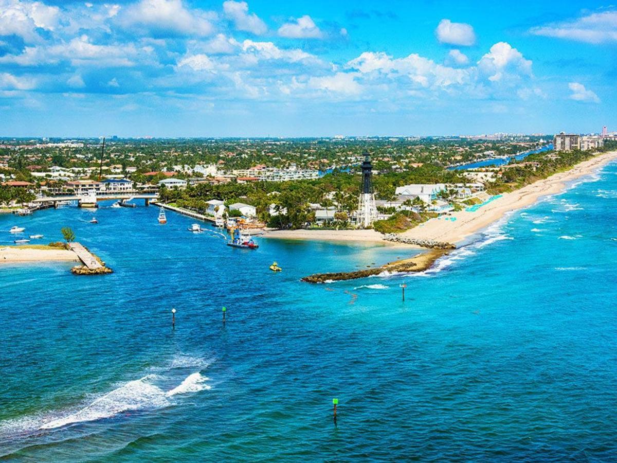 Luxury Private Beach Water-Side Ocean Baby Escape!! Appartement Pompano Beach Buitenkant foto
